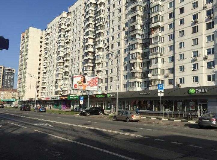 фасад дома, здание по адресу г Москва, Олимпийский пр-кт, д 26 стр 1 