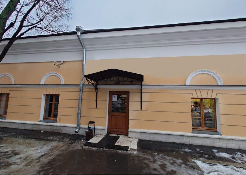 фасад дома, здание по адресу г Москва, Комсомольский пр-кт, д 24 стр 1