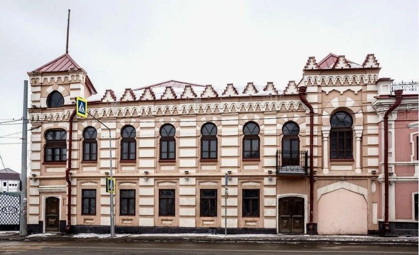 фасад дома, здание по адресу г Казань, ул Габдуллы Тукая, д 16
