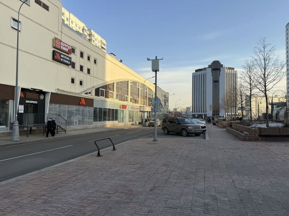 фасад дома, здание по адресу г Москва, Сокольническая пл, д 9А