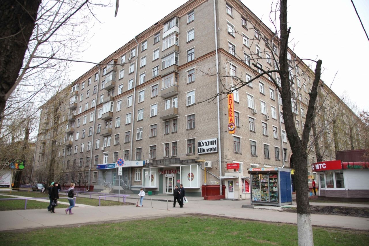 фасад дома, здание по адресу г Москва, ул Профсоюзная, д 5/9 