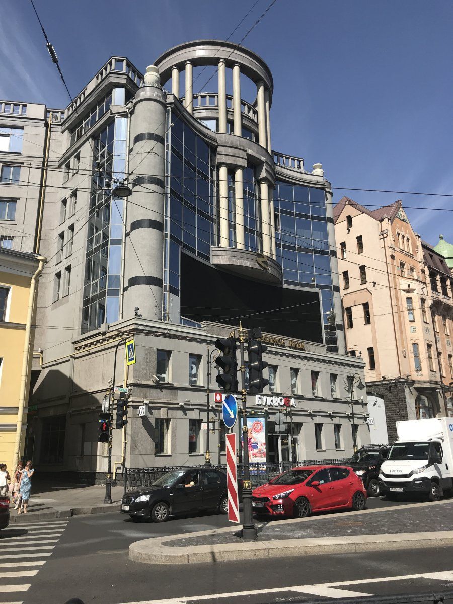 фасад дома, здание по адресу г Санкт-Петербург, Владимирский пр-кт, д 23
