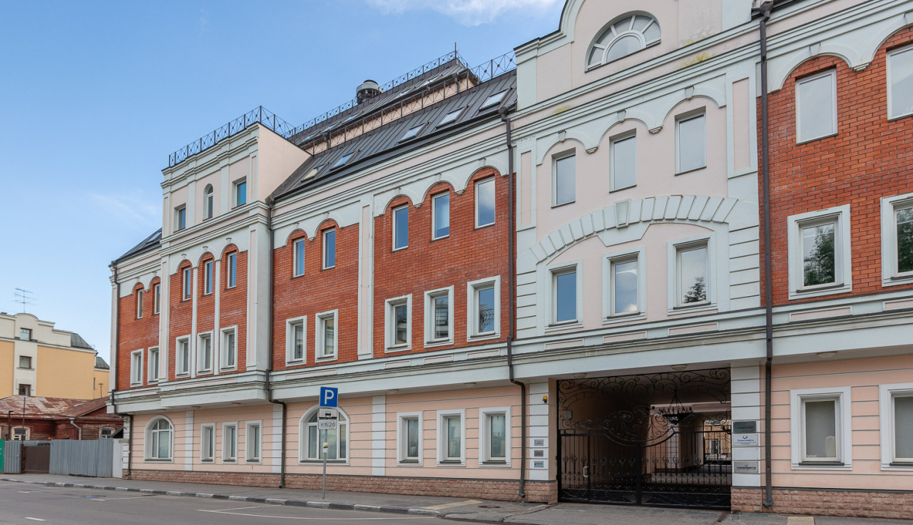 фасад дома, здание по адресу г Москва, ул Щипок, д 5/7 стр 2