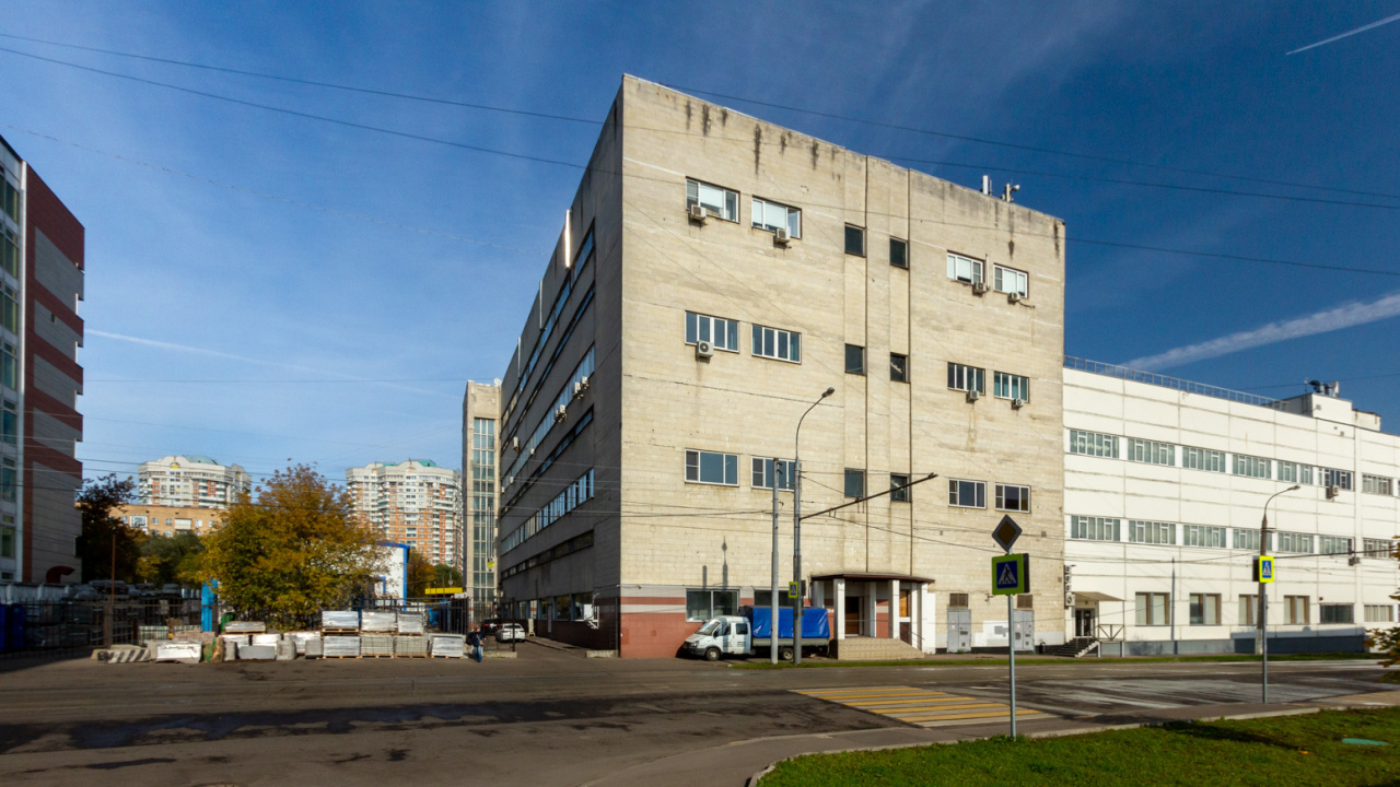 фасад дома, здание по адресу г Москва, ул Нижегородская, д 32 стр а 