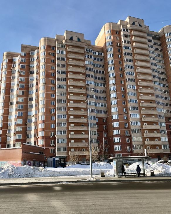фасад дома, здание по адресу г Москва, ул Новаторов, д 6