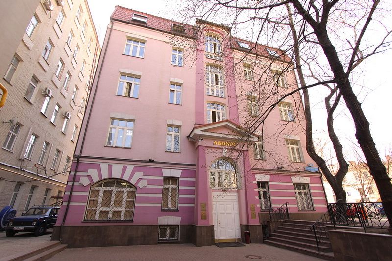 фасад дома, здание по адресу г Москва, ул Садовая-Триумфальная, д 20 стр 2