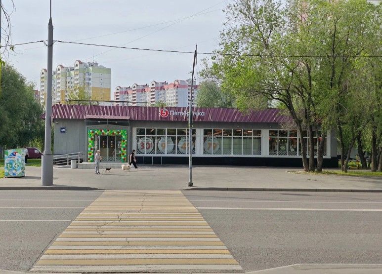 фасад дома, здание по адресу г Москва, ул Новокосинская, д 48 