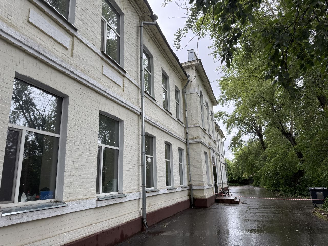 фасад дома, здание по адресу г Москва, ул Егорьевская, д 14 стр 1 