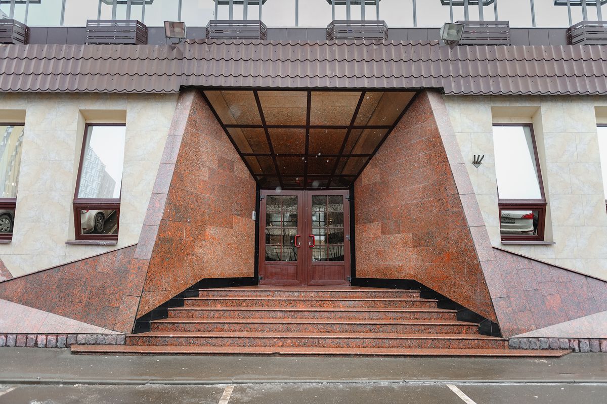 фасад дома, здание по адресу г Москва, ул Выборгская, д 16 стр 1 