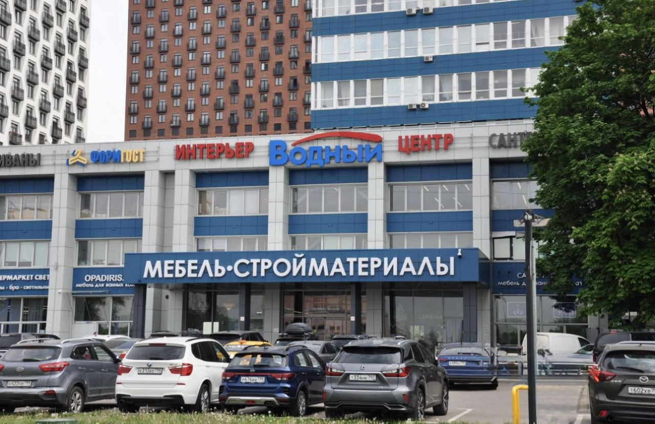 фасад дома, здание по адресу г Москва, Ленинградское шоссе, д 58 стр 7