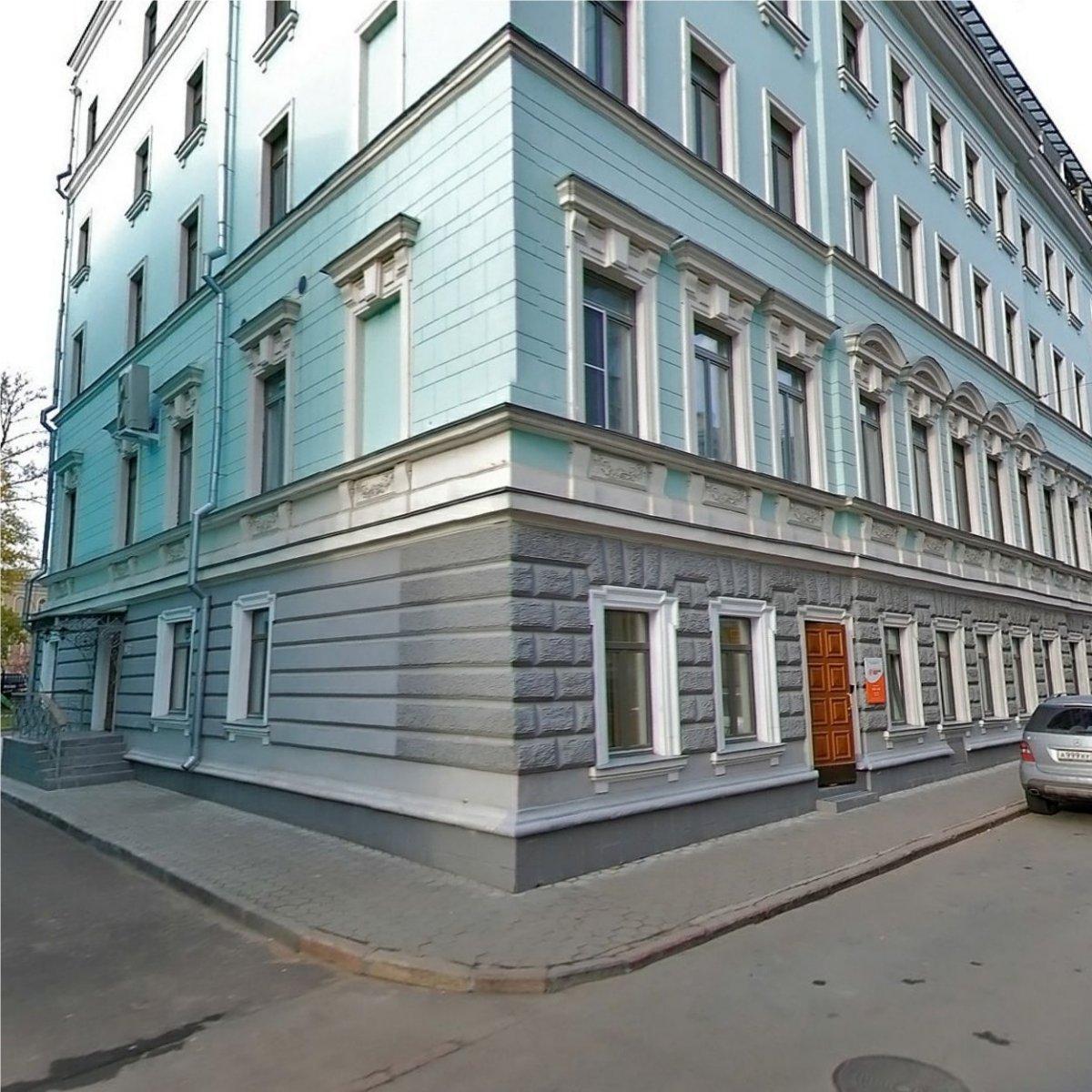 фасад дома, здание по адресу г Москва, Леонтьевский пер, д 11