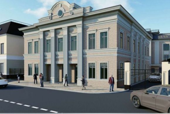 фасад дома, здание по адресу г Казань, ул Московская, д 31 