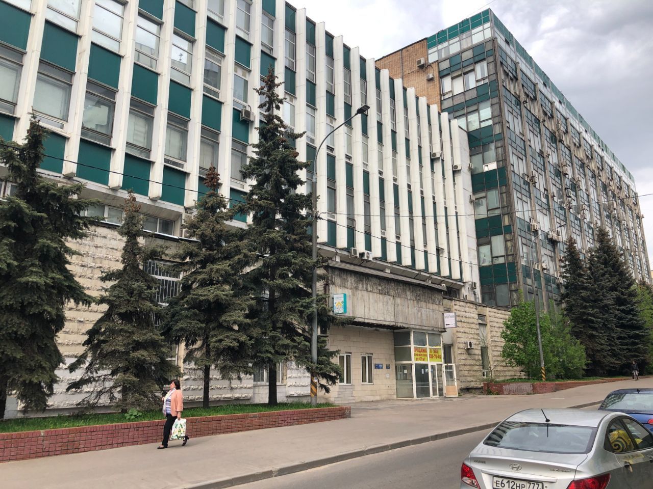 фасад дома, здание по адресу г Москва, проезд Марьиной Рощи 3-й, д 40 к 11 стр 1