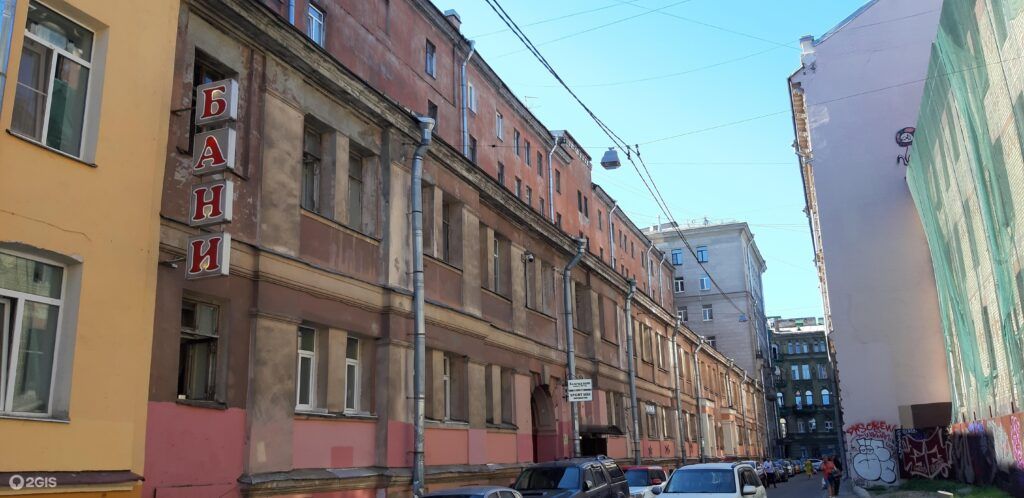 фасад дома, здание по адресу г Санкт-Петербург, Большой Казачий пер, д 11 