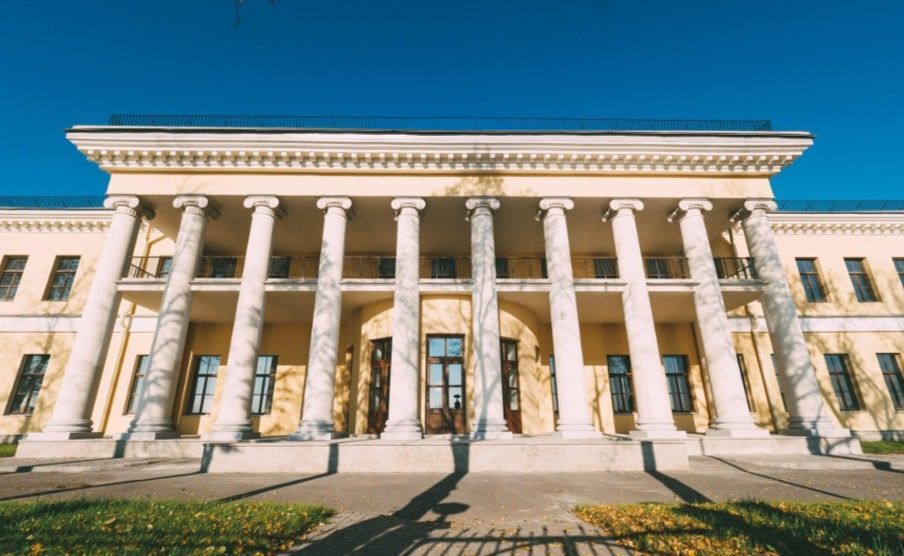 фасад дома, здание по адресу г Санкт-Петербург, Свердловская наб, д 22 литера А