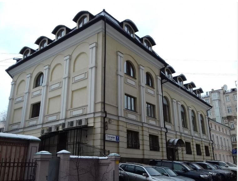 фасад дома, здание по адресу г Москва, ул Троицкая, д 7 стр 4