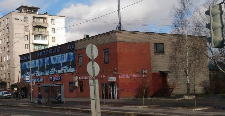 фасад дома, здание по адресу г Санкт-Петербург, ул Седова, д 154