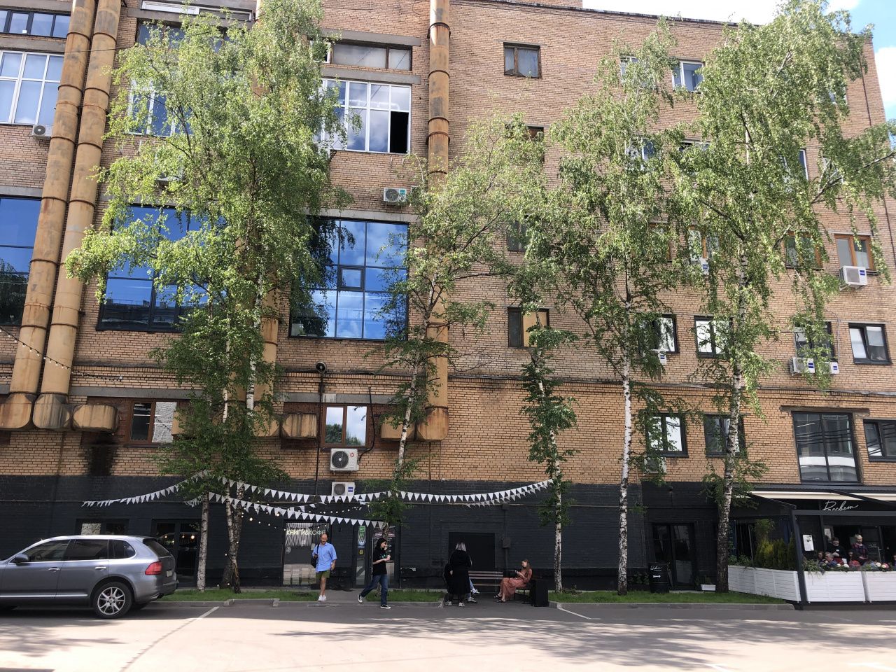 фасад дома, здание по адресу г Москва, Столярный пер, д 3 к 13 