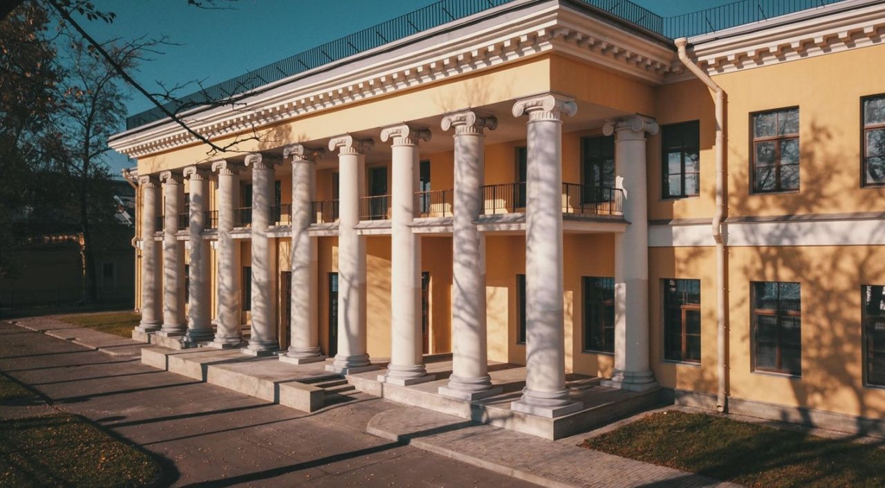 фасад дома, здание по адресу г Санкт-Петербург, Свердловская наб, д 22 литера А