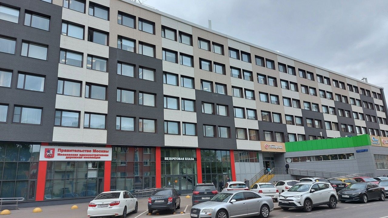 фасад дома, здание по адресу г Москва, ул Большая Почтовая, д 7 стр 1 