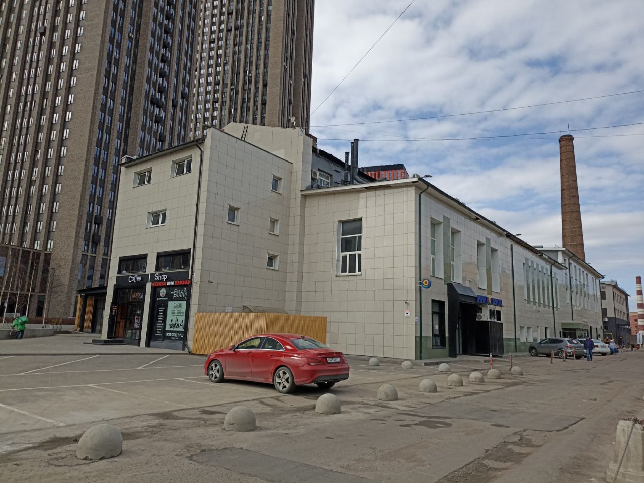 фасад дома, здание по адресу г Москва, ул Складочная, д 1 стр 13