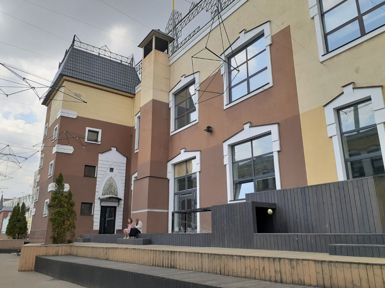 фасад дома, здание по адресу г Москва, Спартаковская пл, д 16/15 стр 6