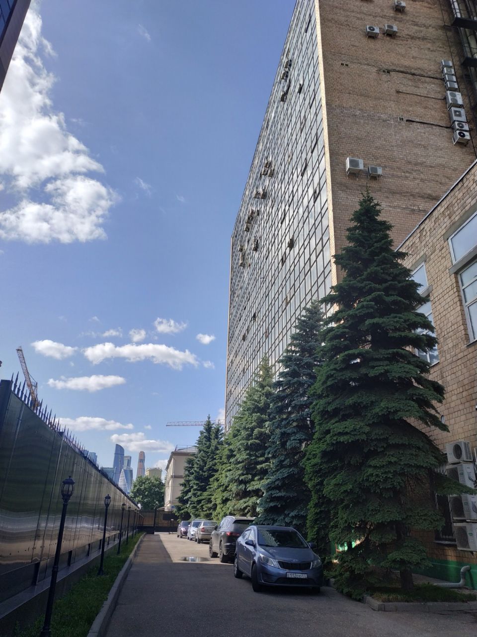 фасад дома, здание по адресу г Москва, Большой Саввинский пер, д 9 стр 3