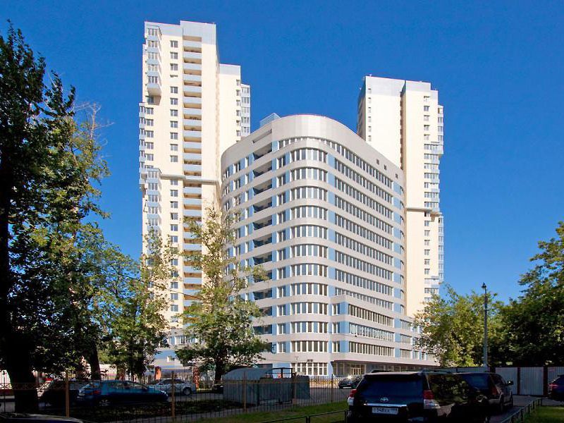 фасад дома, здание по адресу г Москва, ул Мироновская, д 25
