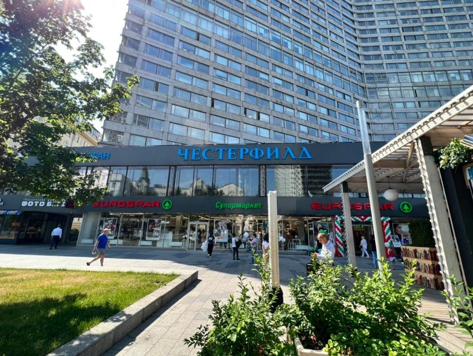 фасад дома, здание по адресу г Москва, ул Новый Арбат, д 19
