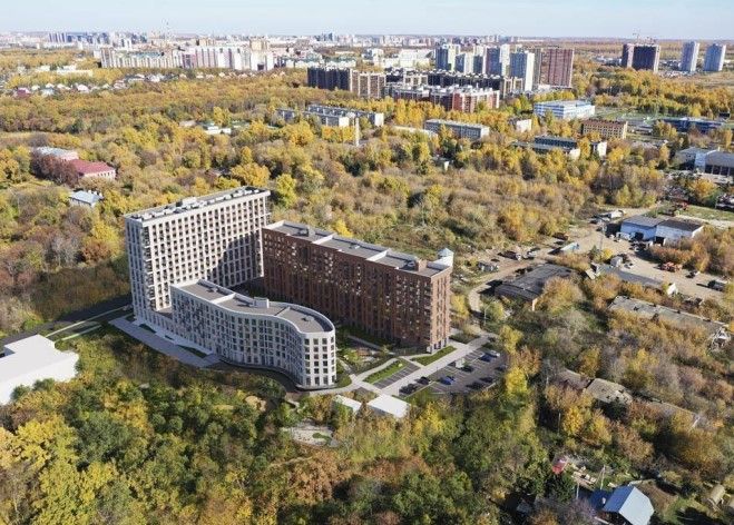 фасад дома, здание по адресу г Казань, ул Рауиса Гареева, д 53