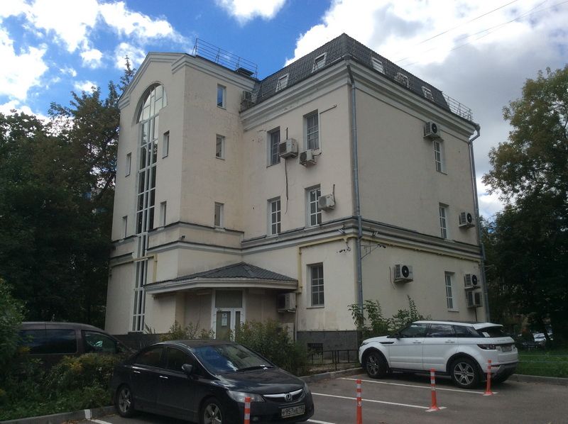 фасад дома, здание по адресу г Москва, ул Малая Грузинская, д 10 стр 1 