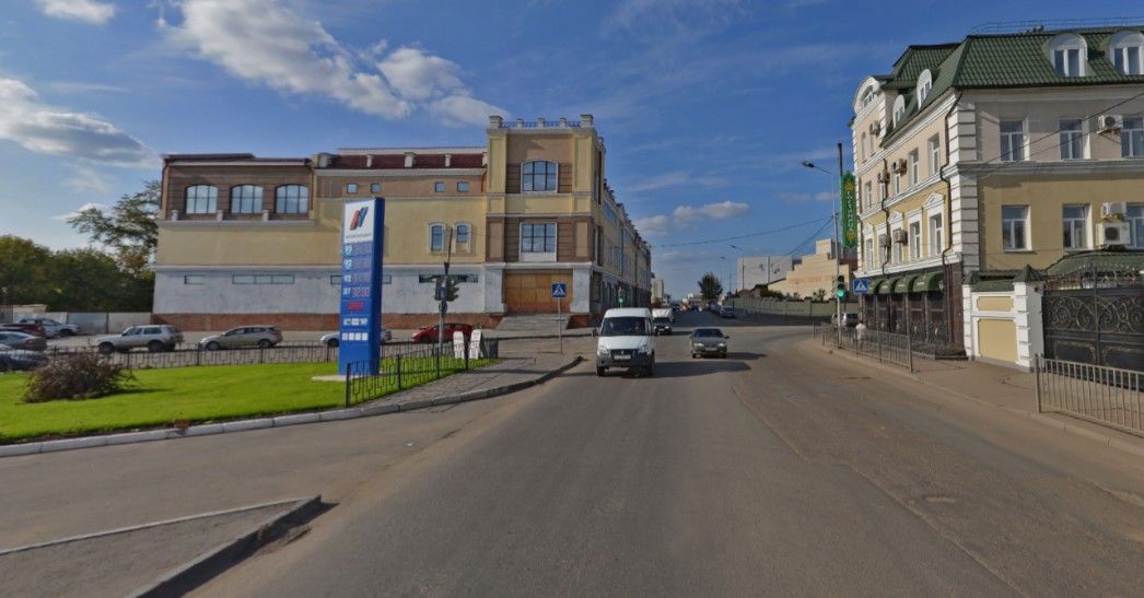 фасад дома, здание по адресу г Казань, ул Нариманова, д 14 
