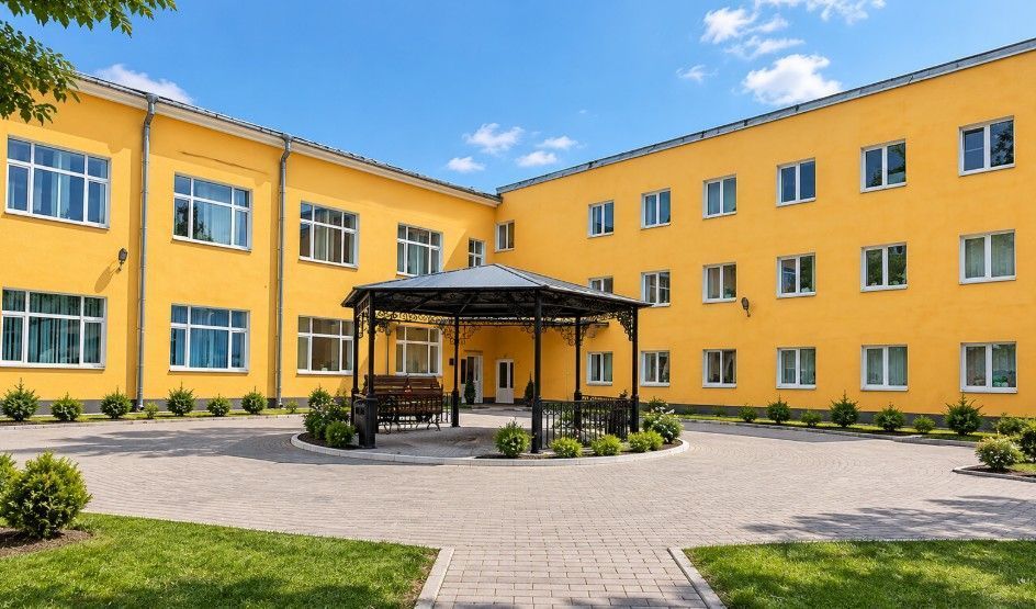 фасад дома, здание по адресу г Санкт-Петербург, ул Заозёрная, д 8