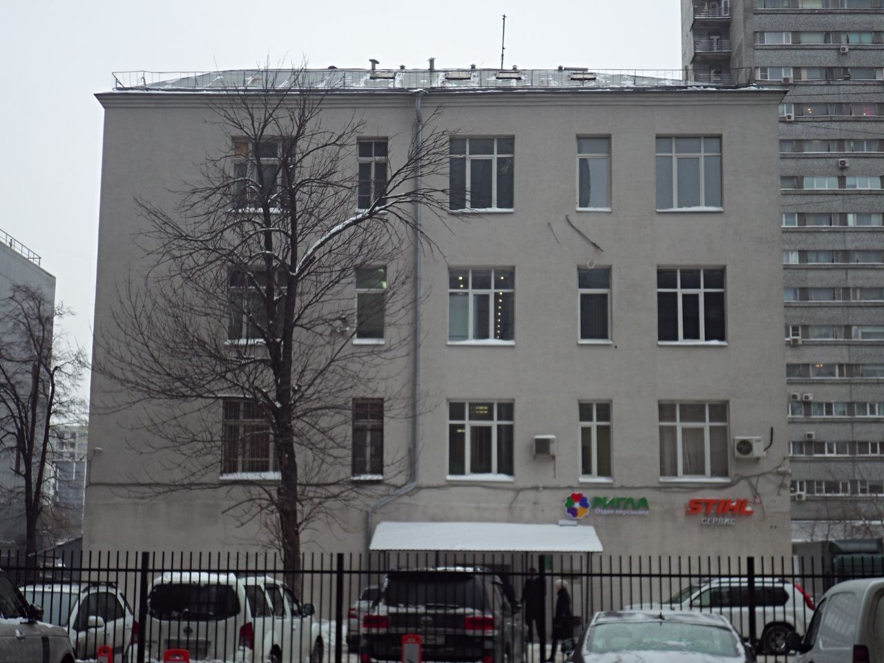 фасад дома, здание по адресу г Москва, ул Международная, д 11