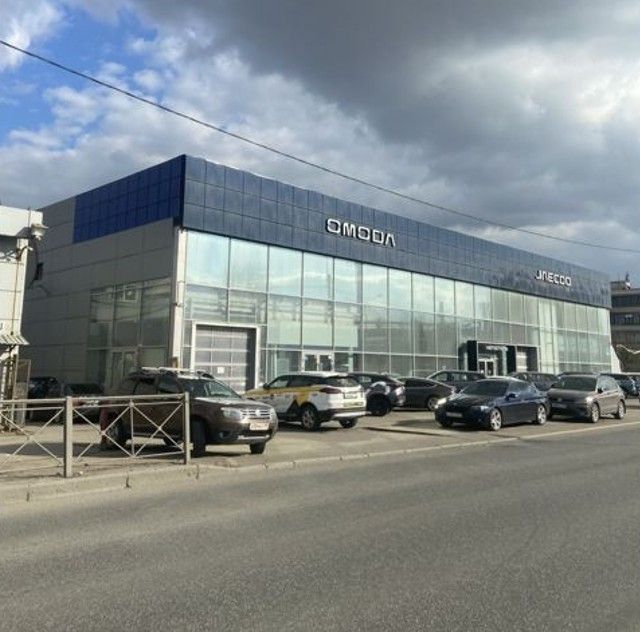 фасад дома, здание по адресу г Санкт-Петербург, ул Кубинская, д 4 к 1