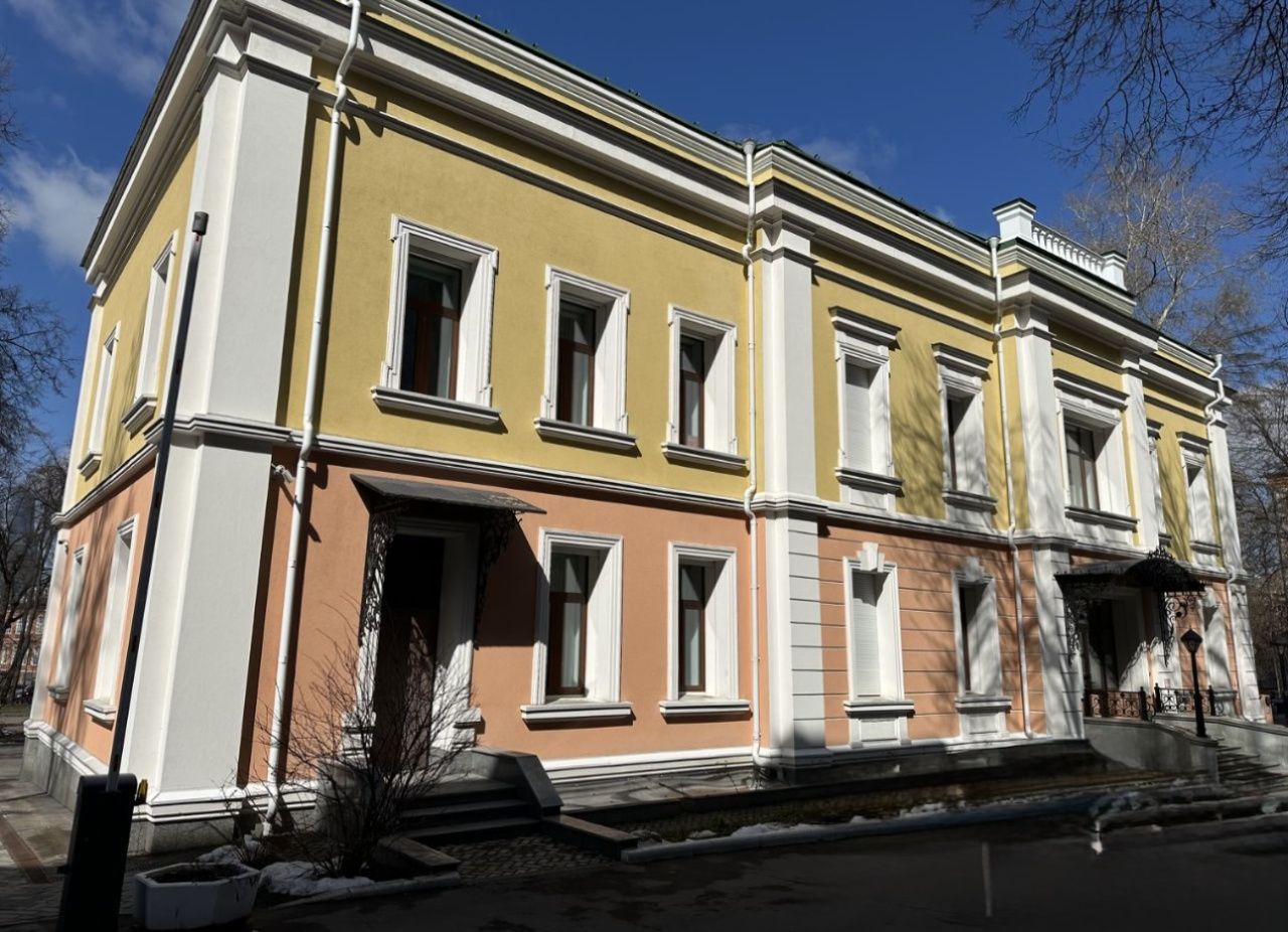 фасад дома, здание по адресу г Москва, Большой Саввинский пер, д 16/14 стр 3