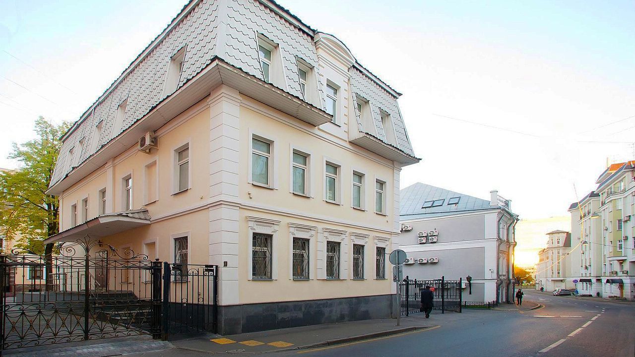 фасад дома, здание по адресу г Москва, 1-й Колобовский пер, д 19 стр 1 