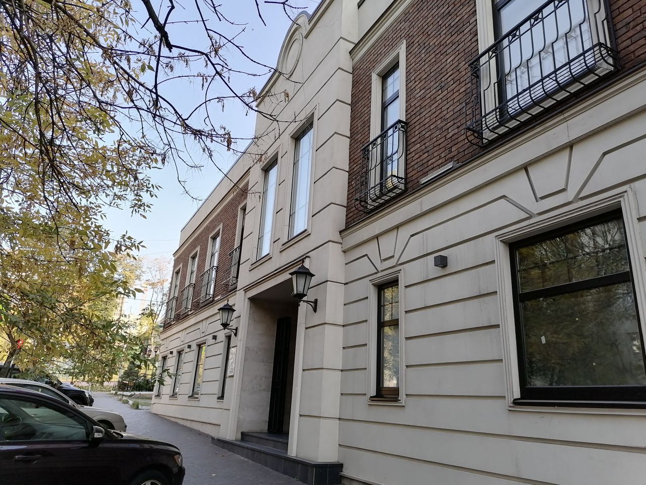 фасад дома, здание по адресу г Москва, Шмитовский проезд, д 3 стр 2