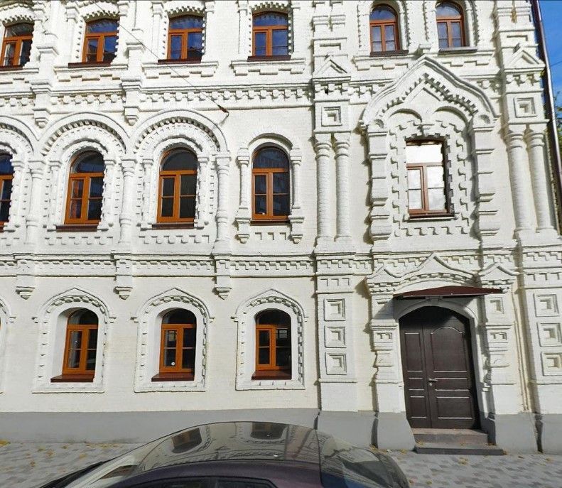фасад дома, здание по адресу г Москва, ул Льва Толстого, д 14
