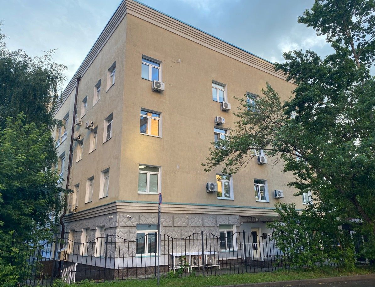 фасад дома, здание по адресу г Москва, пер Красина, д 16 стр 2