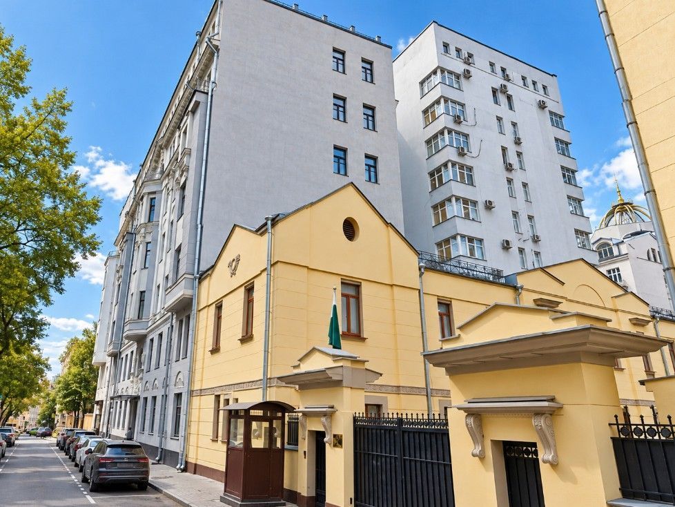 фасад дома, здание по адресу г Москва, Хлебный пер, д 19А 