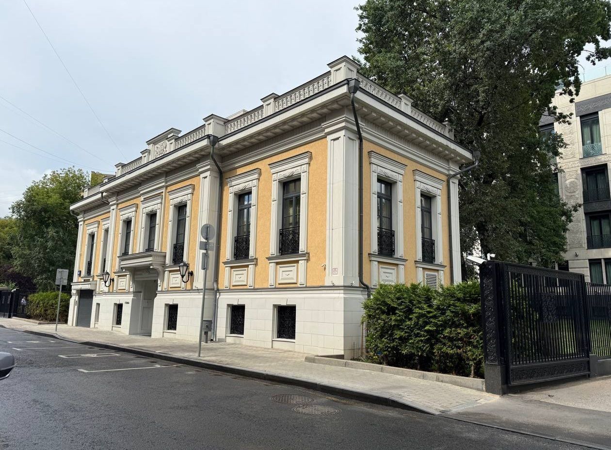 фасад дома, здание по адресу г Москва, Гранатный пер, д 6А