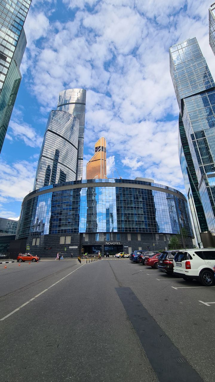 фасад дома, здание по адресу г Москва, Пресненская наб, д 2