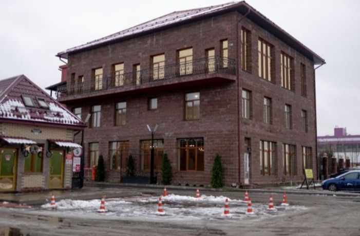 фасад дома, здание по адресу Ленинградская обл, Всеволожский р-н, п/р Центральное отделение, 40Ас1