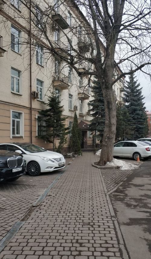 фасад дома, здание по адресу г Москва, ул Розанова, д 10 стр 1
