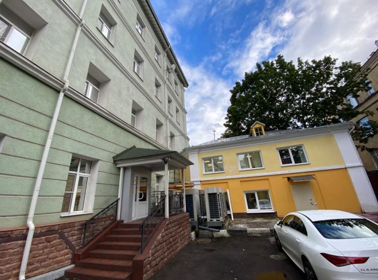 фасад дома, здание по адресу г Москва, ул Воронцово Поле, д 12 стр 3