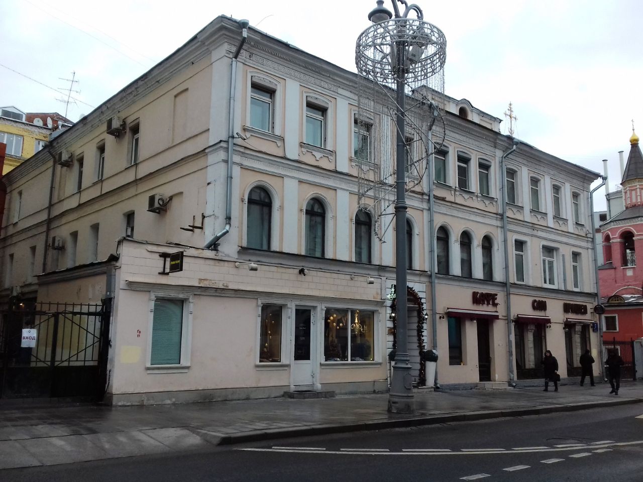 фасад дома, здание по адресу г Москва, Лубянский проезд, д 7 стр 1