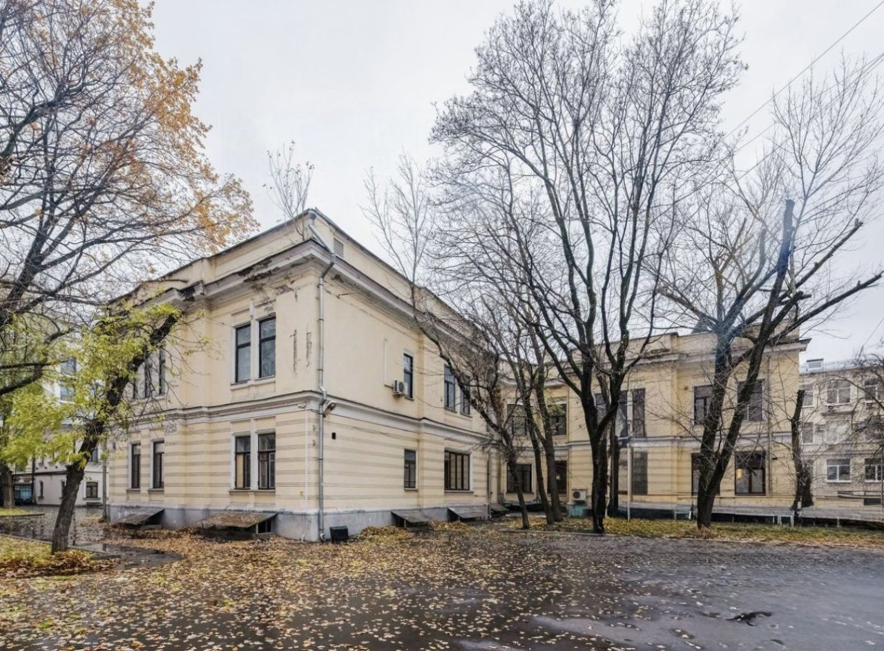 фасад дома, здание по адресу г Москва, Лялин пер, д 21 стр 2 