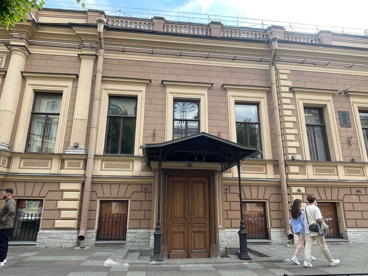 фасад дома, здание по адресу г Санкт-Петербург, ул Чайковского, д 29