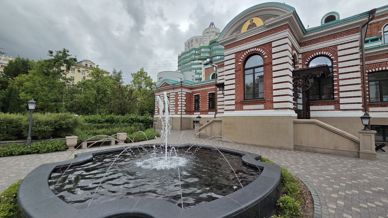 фасад дома, здание по адресу г Москва, Орлово-Давыдовский пер, д 2А стр 1 